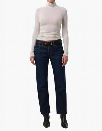 Citizens Of Humanity Anissa Low Rise Straight Jeans In Madison