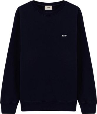 Autry Crewneck Sweatshirt - Heren - Sweatshirts - Blauw - S - Katoen - Hoodies & sweatvesten