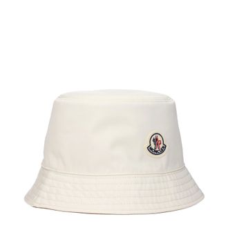 Moncler Donnas Cappelli Poliestere Beige E Marrone