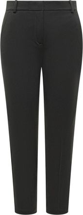 Pinko Black Straight Flat Front Pants