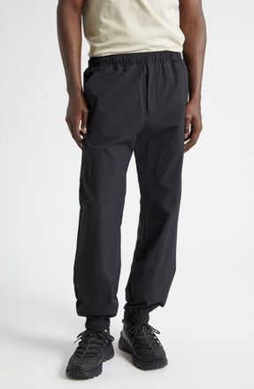Moncler Stretch Nylon Cargo Joggers in Black at Nordstrom, Size 34 Us