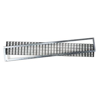 OEM Griglia Rettangolare 25 X 100 Cm