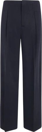 Alberta Ferretti Wide Broeken - Dames - Wijde Broeken - Zwart - M - Broeken