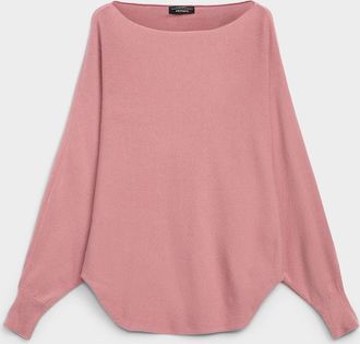 Contemporaine Womens Cinched waist oversized sweater Exclusive collection from Italy