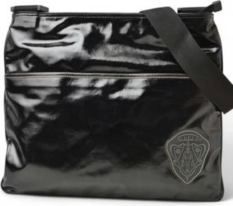 Gucci Pre-owned Shoulder Bags, male, Black, Size: ONE SIZE Pre-owned Canvas gucci-bags