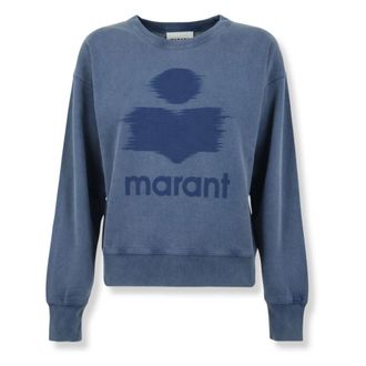 Isabel Marant Sweatshirts, female, Blue, Size: 2XS Mobyli Sweatshirt
