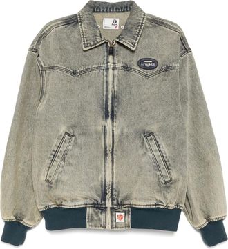 Aape By A Bathing Ape Giacca AAPEUNVS con zip - Blu