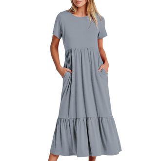 Generic Summer Dresses for Women UK Warm, Summer Tshirt Dresses for Women UK, Summer Dresses for Women UK Cotton, Women Dresses temu