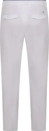 Department Five Mens Slim-Fit Chino Trousers White Cotton Chinos