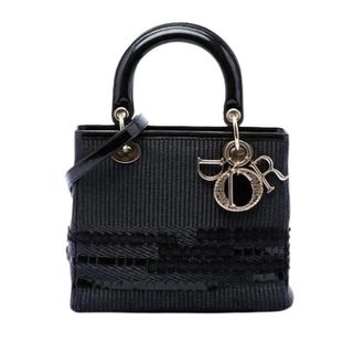 Dior Pre-owned Lady Dior - Dames - Pre-owned - Zwart - Maat: ONE Size Leer