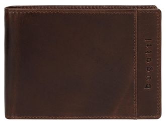 Bugatti Geldb&ouml;rse BUGATTI ROMANO, Herren, braun, Leder, vintage, Kleinlederwaren Geldb&ouml;rse, echt Leder