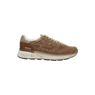 Premiata Sneakers, male, Brown, Size: 8 US Stylish Brown Sneakers for Men