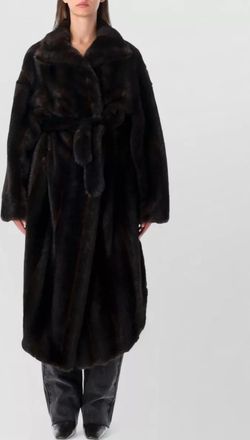 Frankie Shop faux fur coat