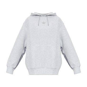 adidas Logo Sweatshirt - Dames - Hoodies - Grijs - S - Katoen - Hoodies & sweatvesten