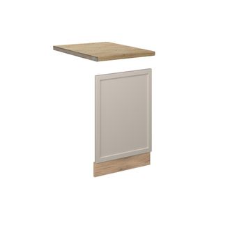 Vicco Panel Frontal Fame-line, Grisbeige, 45 Cm, Et Roble Vicco