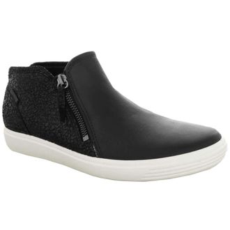 Ecco Ecco Soft 7 430243 Leather Womens Ankle Boots - Black - Size:UK 8-8.5