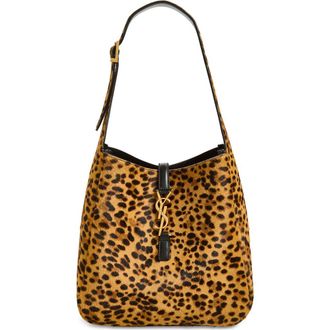Saint Laurent Small Le 5 &agrave; 7 Shoulder Bag in 2790 Beige Noir at Nordstrom