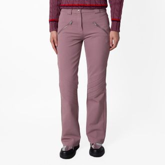 Bally Flared High-Waisted Stretch Pants, Brand Size 36 ( US Size 0 )