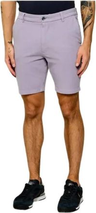 HUGO BOSS Casual Shorts - Heren - Korte Broeken - Paars - W32 - Korte Broeken