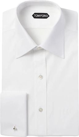 Tom Ford pointed-collar shirt - White