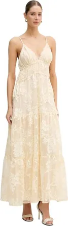 Ermanno Scervino Dames, Jurken, Beige, Maat: XS
