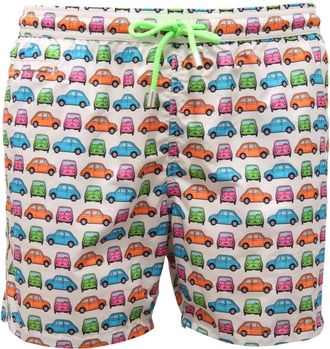 MC2 Saint Barth Beachwear, male, Multicolor, Size: XS Lighting Micro Fantasy 500 Model 01