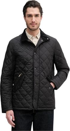Barbour Jassen, Heren, Zwart, 2Xl, Leer, Chelsea Quilted Jacket