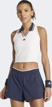 adidas adidas Performance - Tennis Climacool - Crop top senza maniche corto bianco