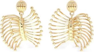 Miu Miu Orecchini con perline - Oro