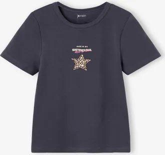 Jonen Cropped M&auml;dchen T-Shirt JONEN tinte