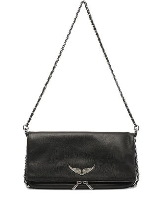 Zadig&Voltaire Borsa a tracolla Rock con catena - Nero