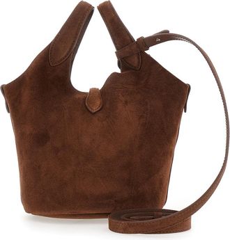 Polo Ralph Lauren Womens Crossbody Bag Brown Leather Cow Handbags Hand