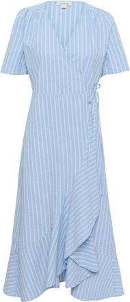 Soaked In Luxury Kleedjes, Dames, Blauw, M, Maxi Jurken