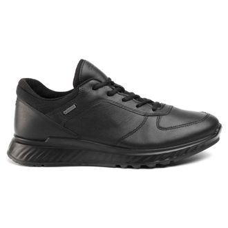 Ecco Ecco Exostride Low GTX Leather Mens Outdoor Trainers - Black - Size:UK 10.5-11