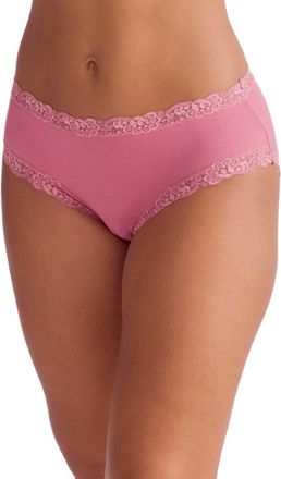 Fleur't Iconic High Waist Boyshorts in Lipstick at Nordstrom, Size X-Large