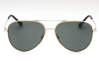 Emporio Armani 0EA2149D Aviator Sunglasses - Gold