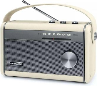Muse Radio Bluetooth Port&aacute;til Beige - M098sc