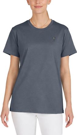 Dalix Womens Martini Lightweight Relaxed Jersey Tee in Vintage Navy at Nordstrom, Size Xx-Large