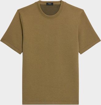 Theory Mens Delroy Double-Knit T-Shirt