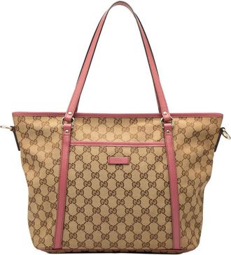 Gucci Pre-owned Gucci GG Canvas Convertible Joy Tote 388929 525040