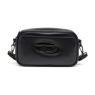 Diesel Cross Body Bags, male, Black, ONE SIZE, Holi-D Shoulder Bag