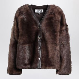 Loewe Shearling Cardigan