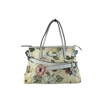 Gucci Gucci stoffen draagtas met bloemenprint