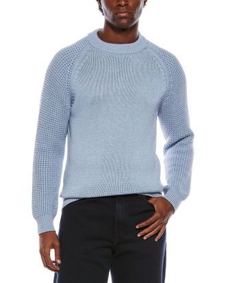 Isaia Silk-Blend Crewneck Sweater