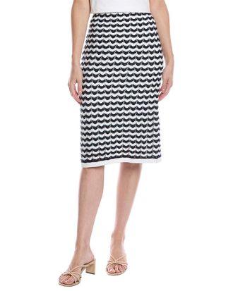 Brooks Brothers Pointelle Sweater Skirt