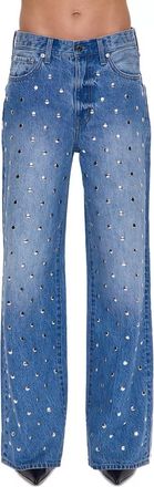 Pistola Denim Hendrix Embellished Rivets Jeans In Charmed