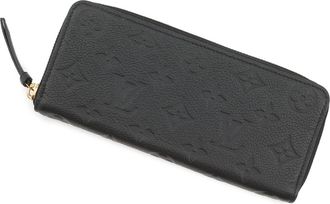 Louis Vuitton Monogram Empreinte Black Noir Monogram Empreinte Long Wallet (Bi-Fold) (Pre-Owned)