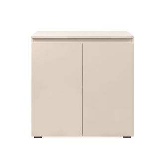 Calicosy Aparador peque&ntilde;o de 2 puertas, color cachemira a80 cm - beige