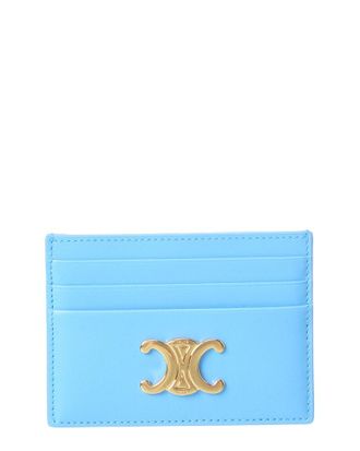 Celine Celine Logo Leather Cardcase