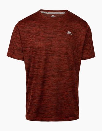 Trespass Mens Trespass Mens Kearsley Active Top - Red - Size: 42
